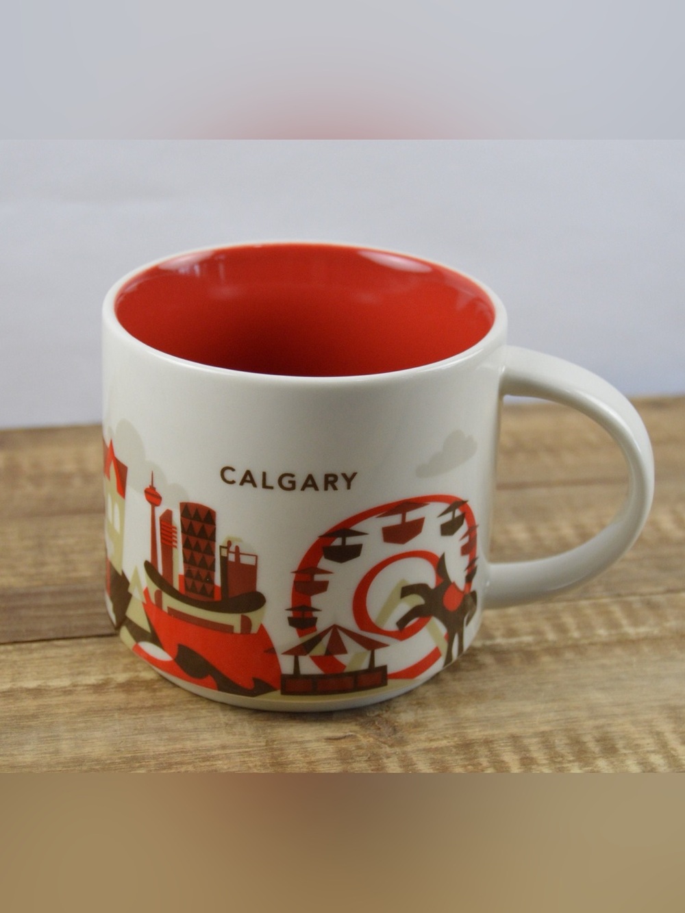 Starbucks Calgary You Are Here Collection Mug